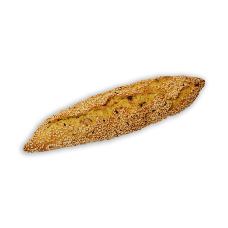 Halve baguette wit superfood orient