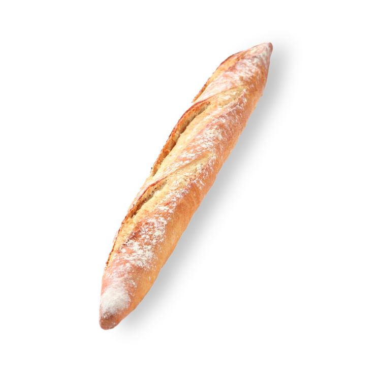 Rustic white baguette