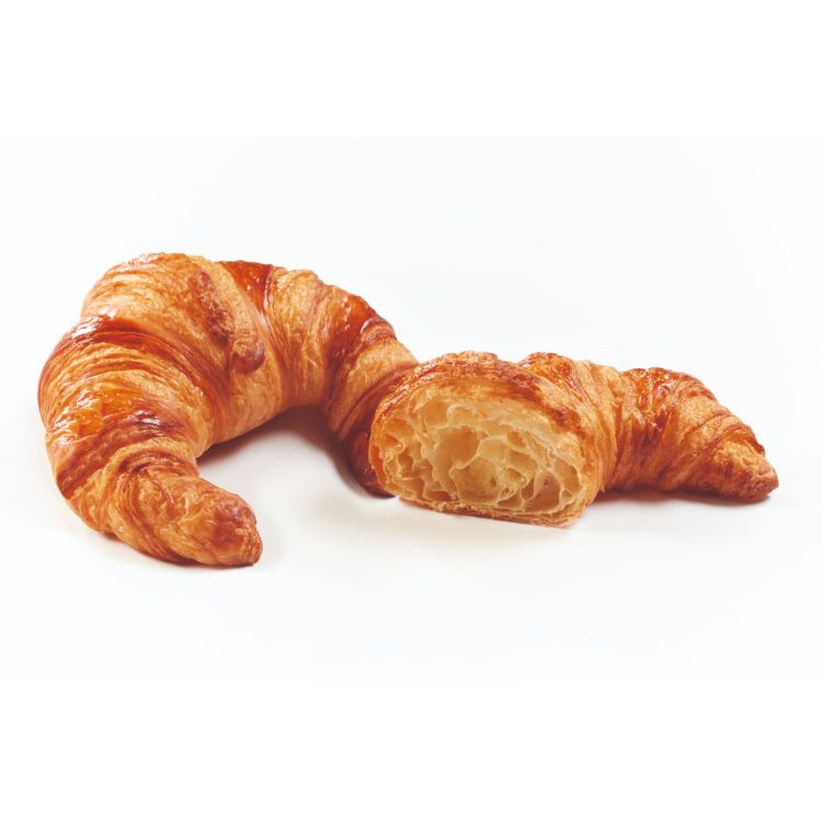 Butter curved croissant