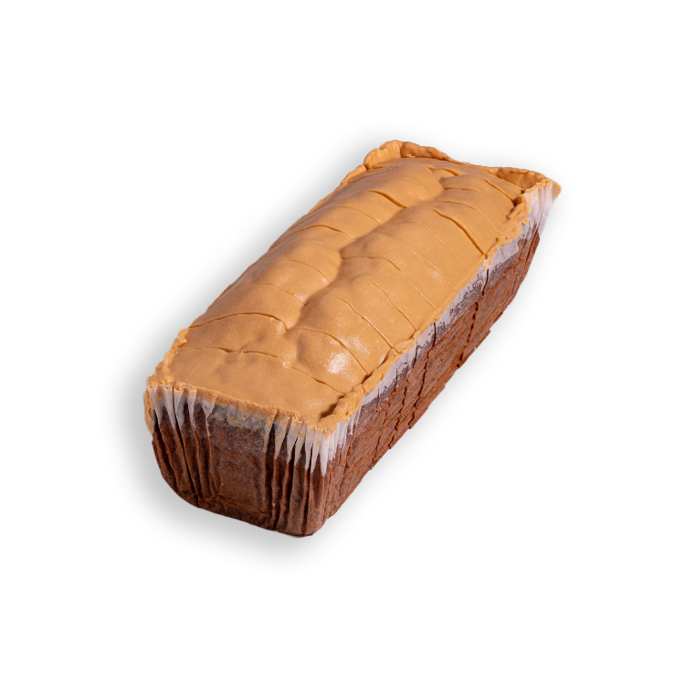 Caramel banana loaf cake
