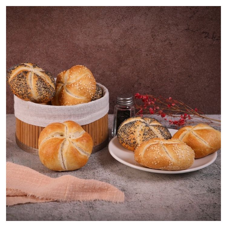 Mini kaiser roll selection