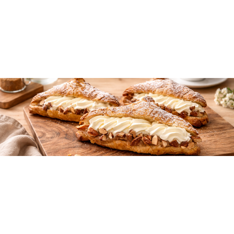 Cremla på XL croissant