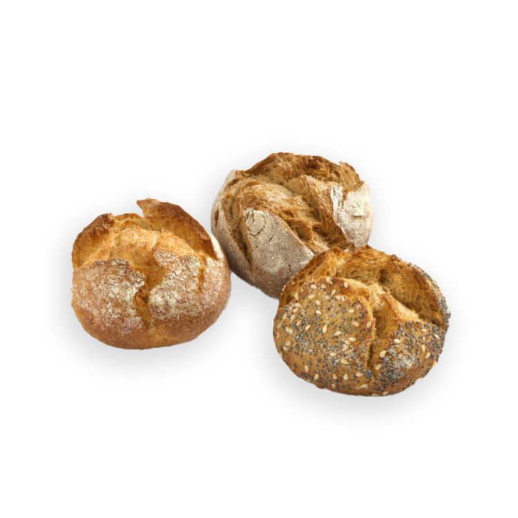 Rustic roll assortment