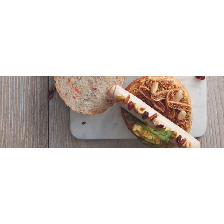 PETIT PAIN A LA DINDE ET AUX FRUITS SECS