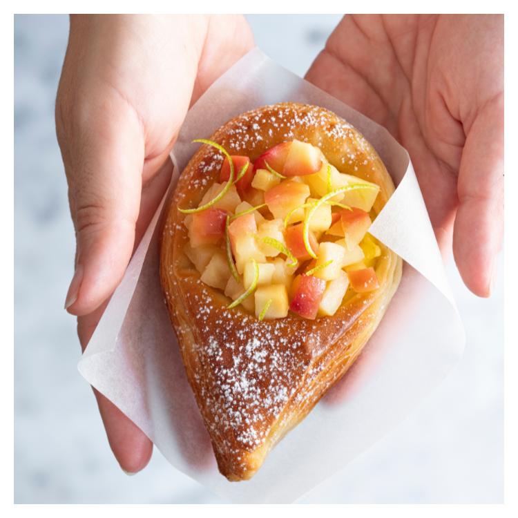 Apple & yuzu teardrop