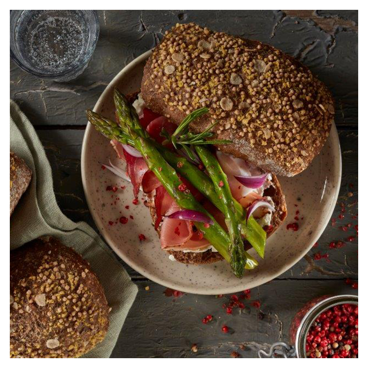 SANDWICH SPARGEL-SCHINKEN-KRACHER