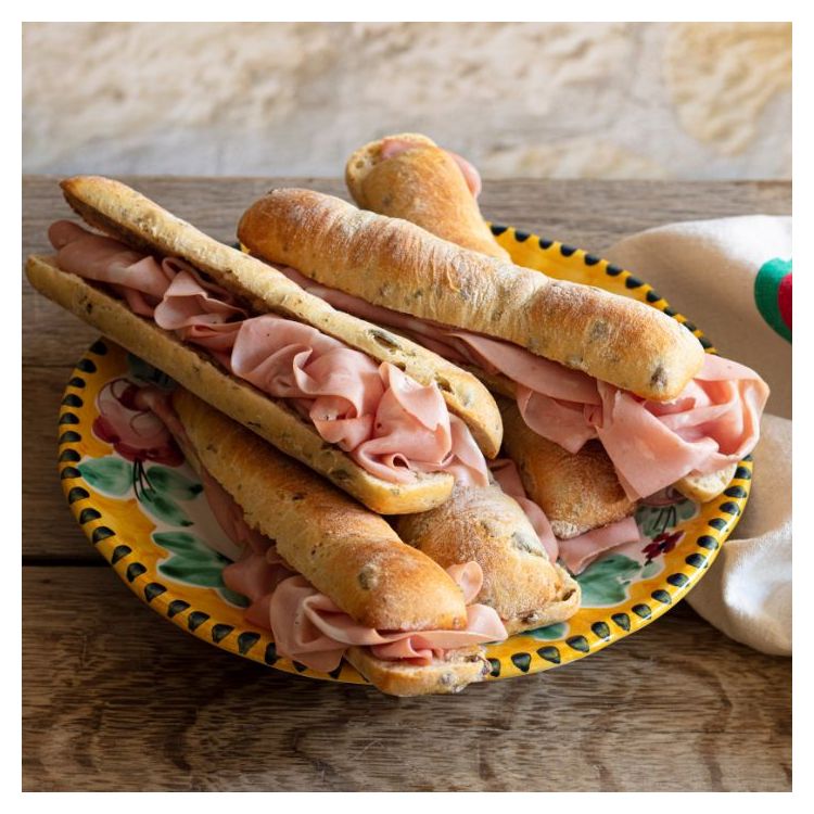 BASTONCINO ΜΕ ΜΟΡΤΑΔΕΛΑ