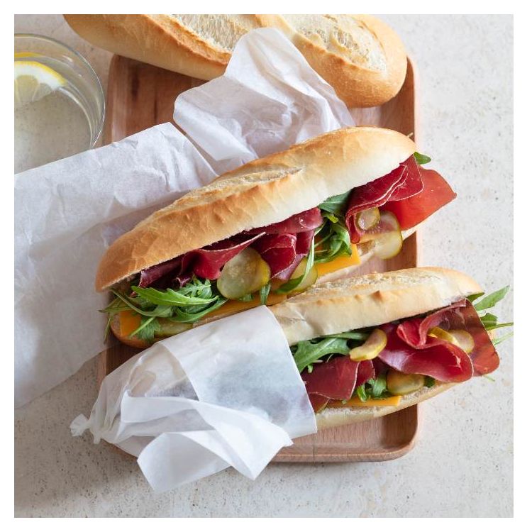 White long small bread