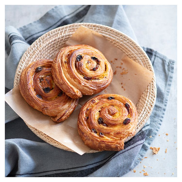 Butter pain aux raisins