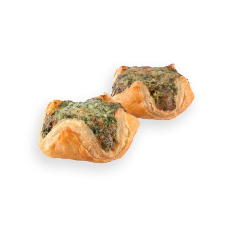 Spinach ricotta basket