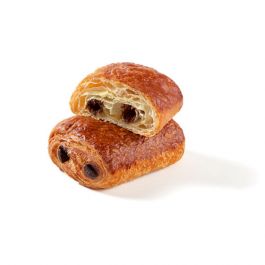 10 Pains au chocolat, crus, pur beurre (Delifrance, sachet 600g)