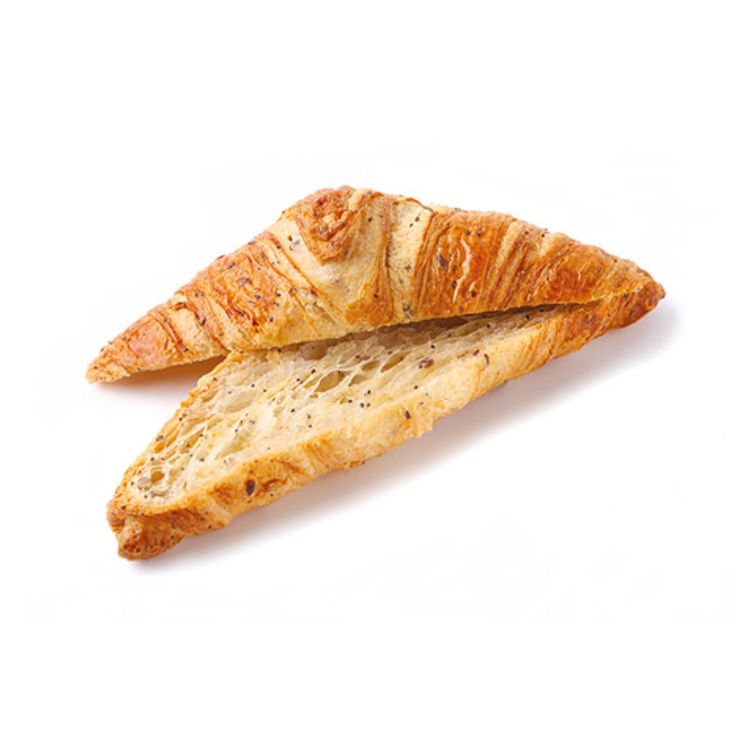 Butter croissant multiseeds white crumb