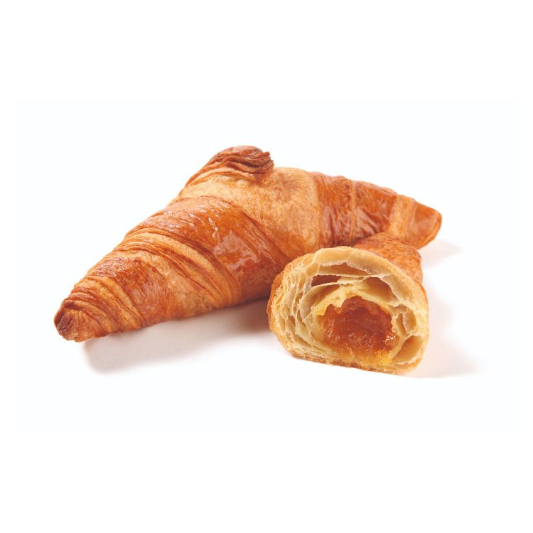 Apricot filled croissant