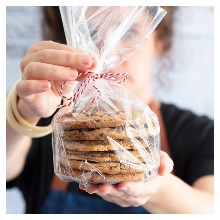 Cookie natural con pepitas de chocolate