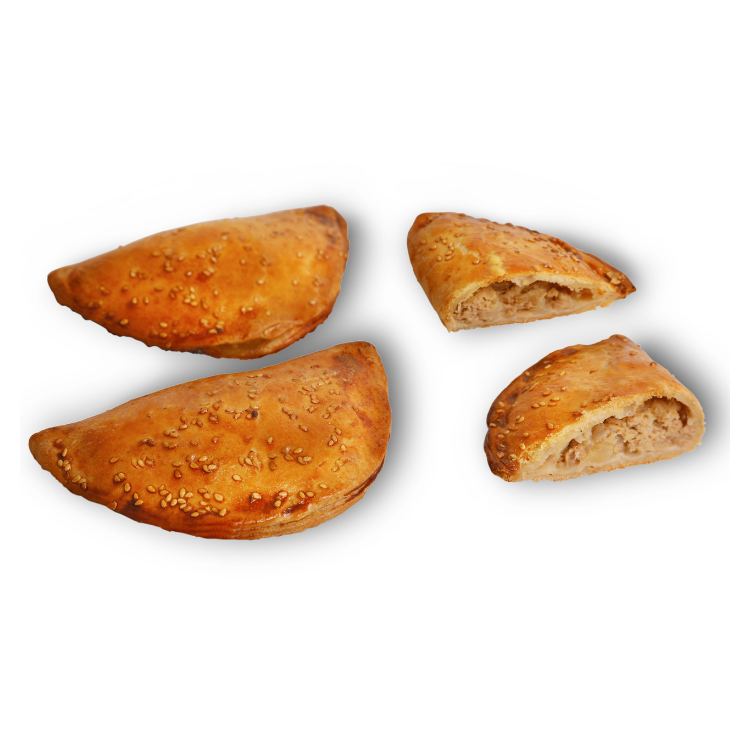 Empanada pollo y champiñones