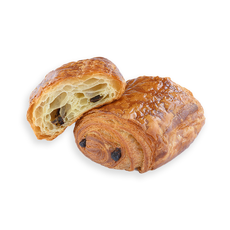 Pain au chocolat elaborated with PDO Charentes-Poitou butter 
