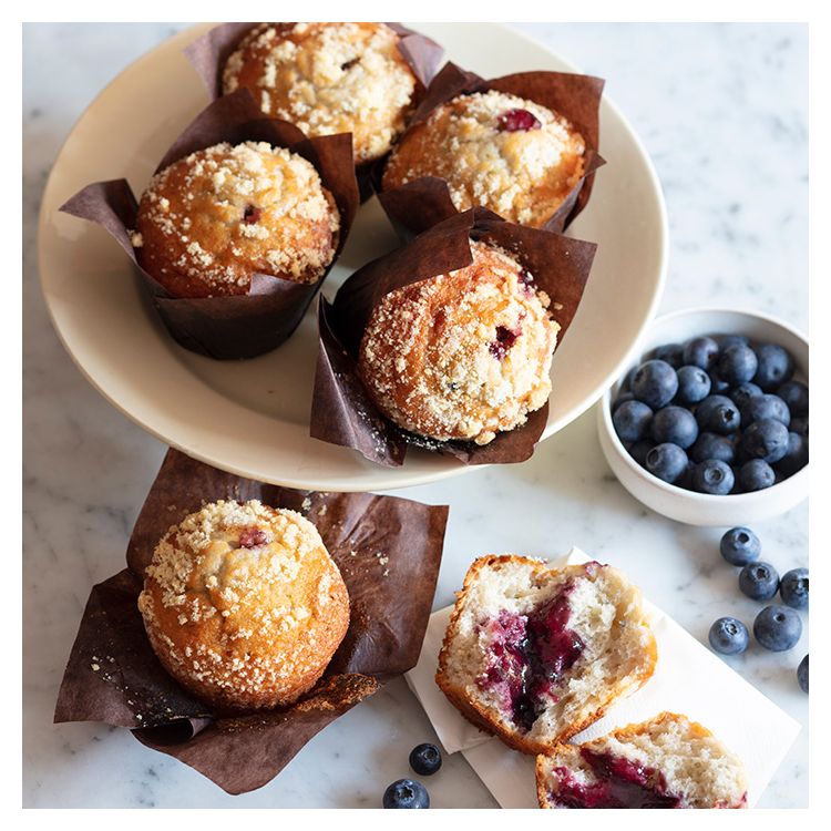Muffin myrtilles