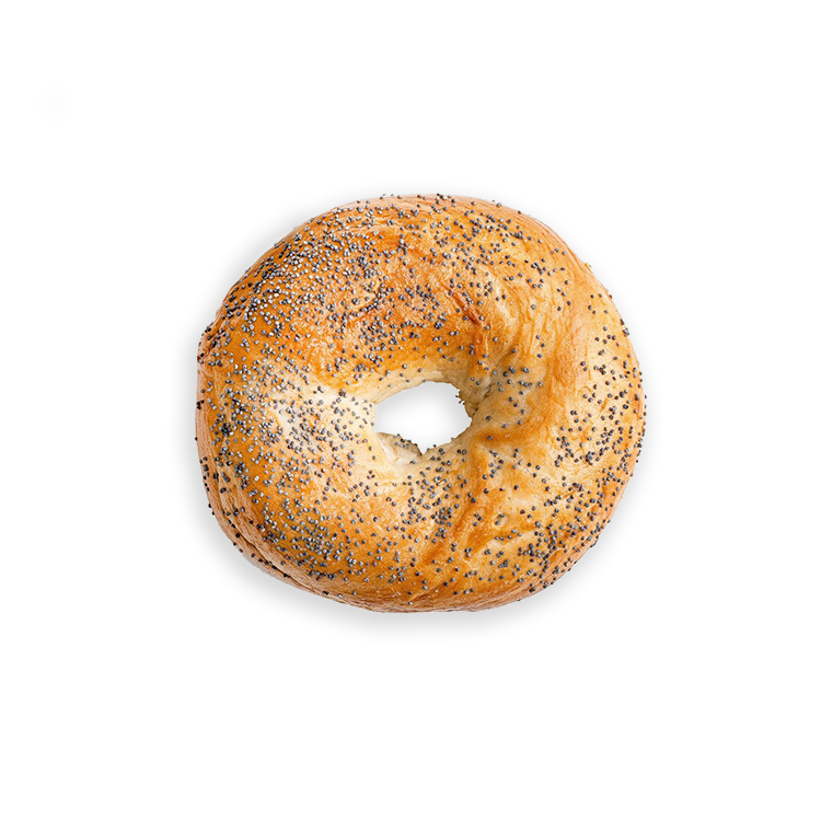 Bagel aux graines de pavot