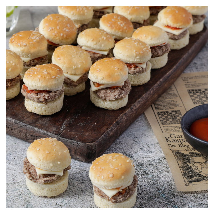 Mini cheeseburger