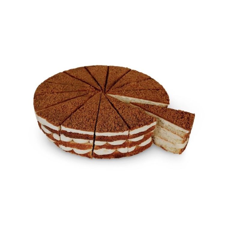 Caramelized biscuit cake