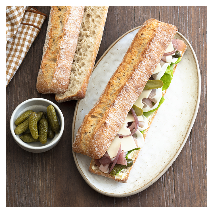 Demi-baguette Poolish