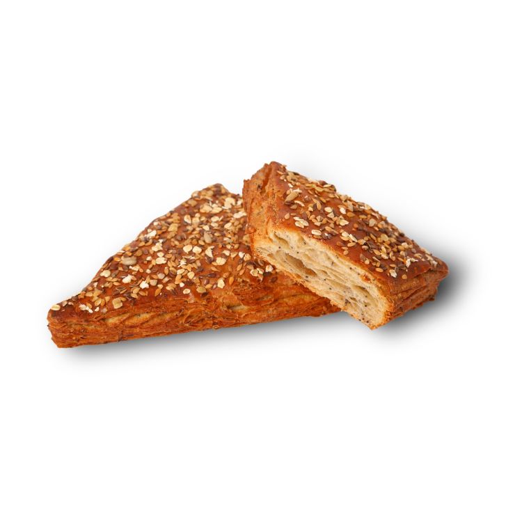 Tri-sandwich cereales con topping