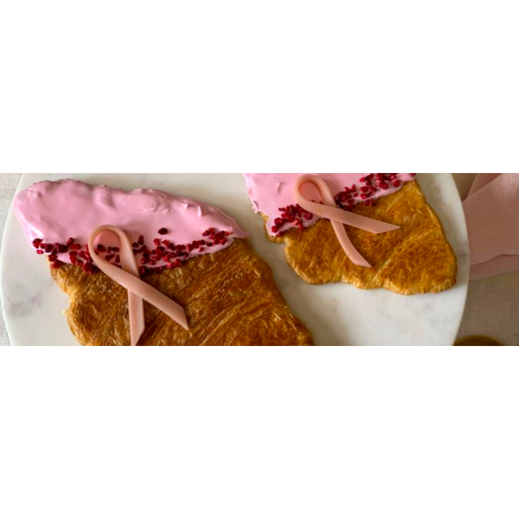 ROSA BANDET -FLAT CROISSANT 