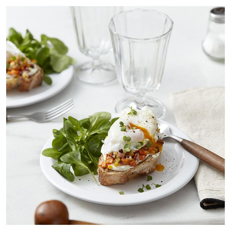 TARTINE ŒUF POCHÉ
