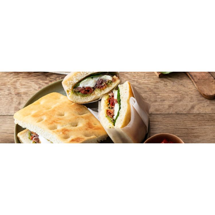 SANDWICH DI FOCCACIA ALLA GRIGLIA