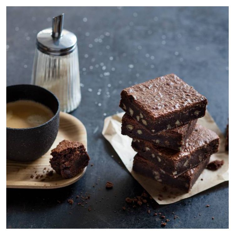 Brownie morceaux noix de pécan (4 plaques de 30 parts)